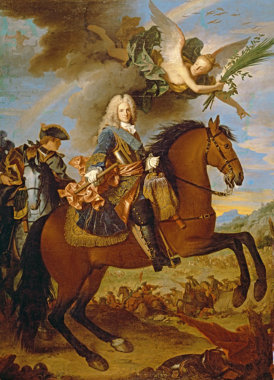 صورة الفروسية لفيليب الخامس (1683-1746) بواسطة جان رانك