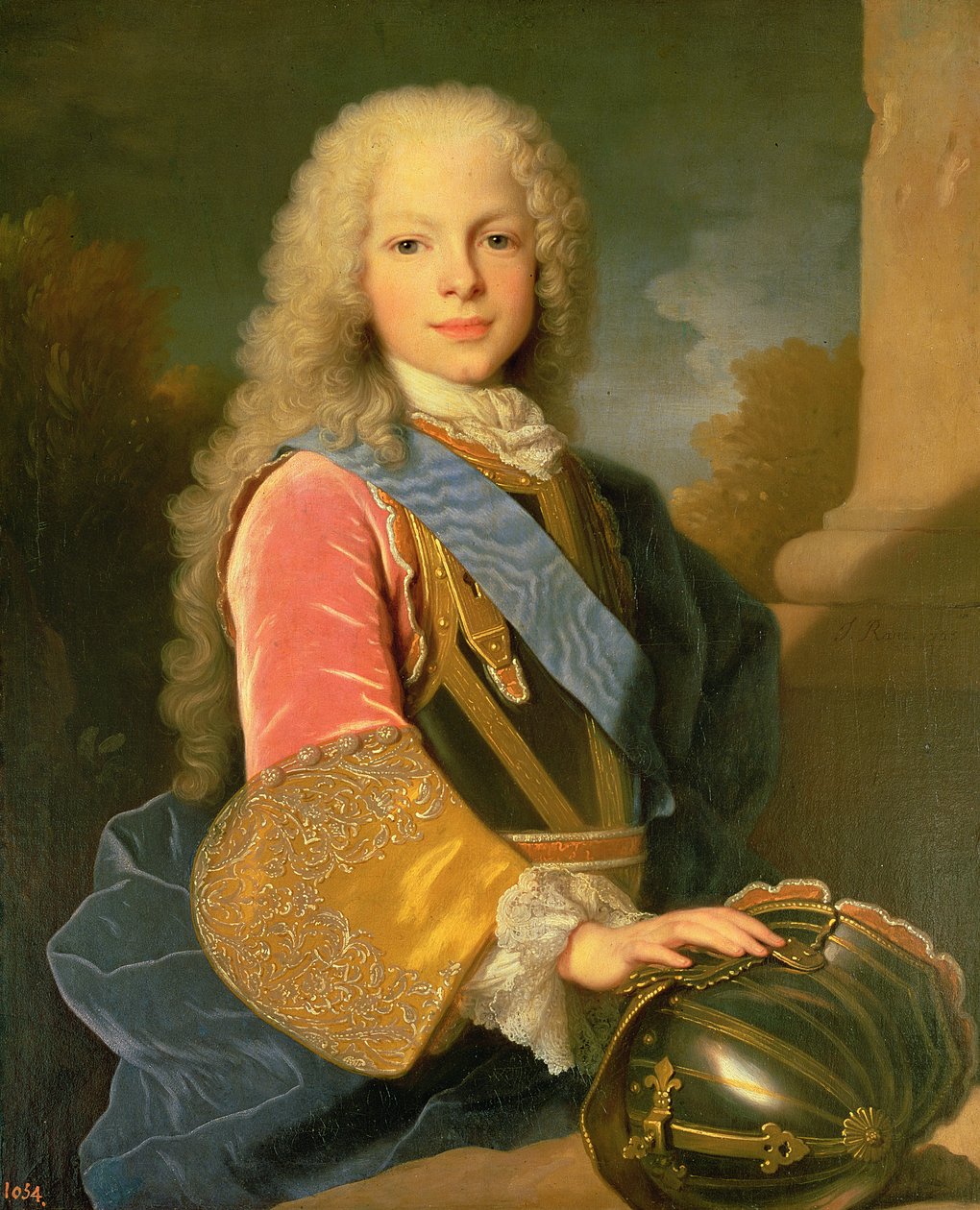 صورة فرديناند دي بوربون وسافوي (1713-59) أمير أستورياس ، 1725 بواسطة جان رانك