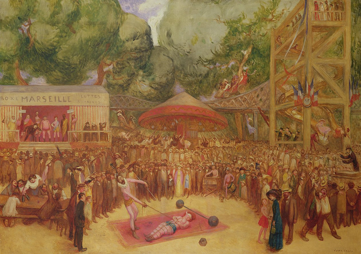 المعرض في Saint-Cloud ، c.1920 بواسطة جان فيبر