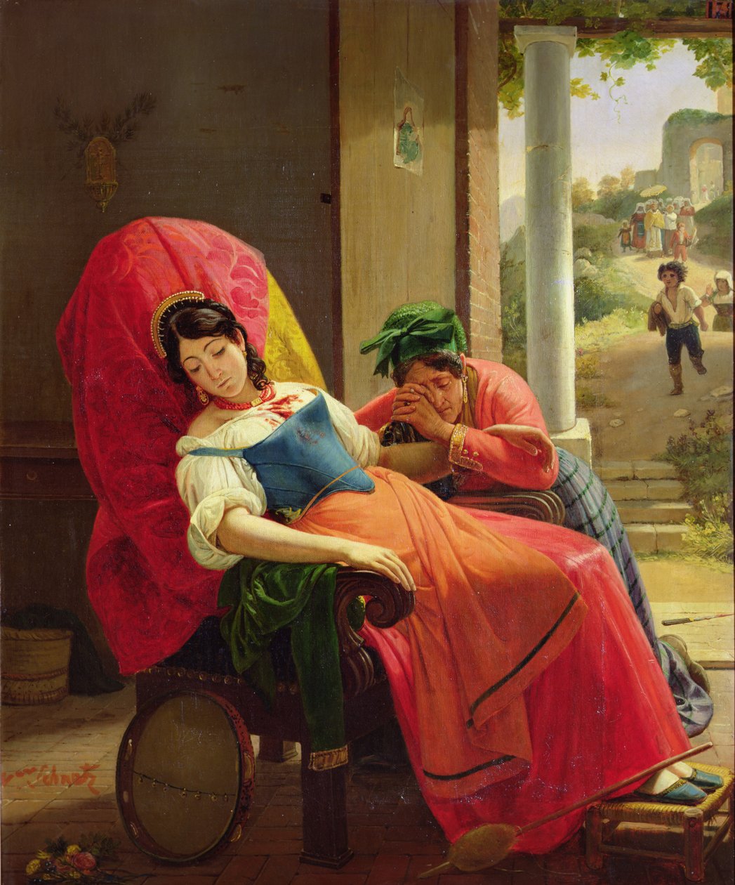 المرأة القتلة ، ج .1824 بواسطة جان فيكتور شنيتز