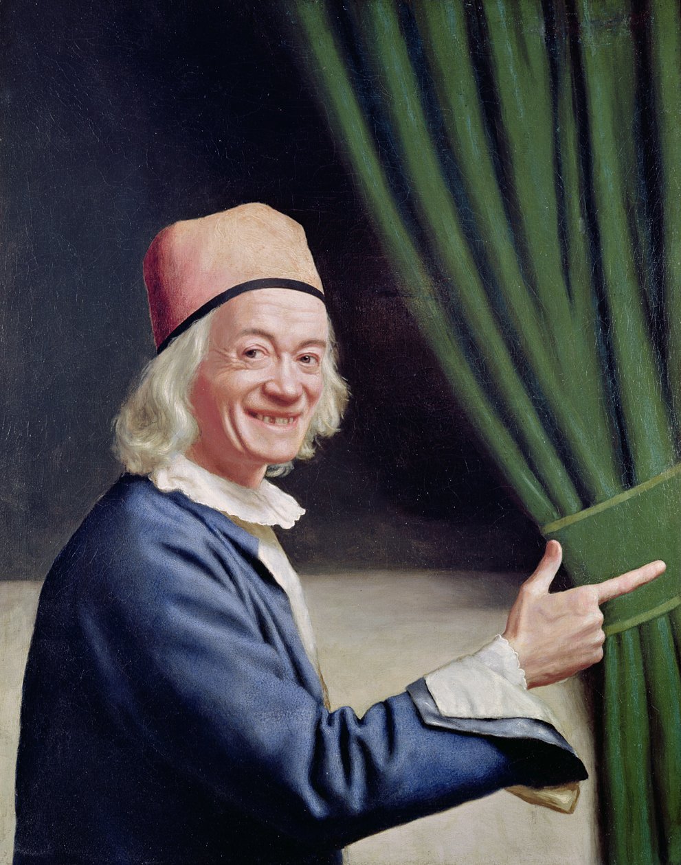 صورة شخصية تبتسم ، c.1770-73 بواسطة جان اتيان ليوتارد