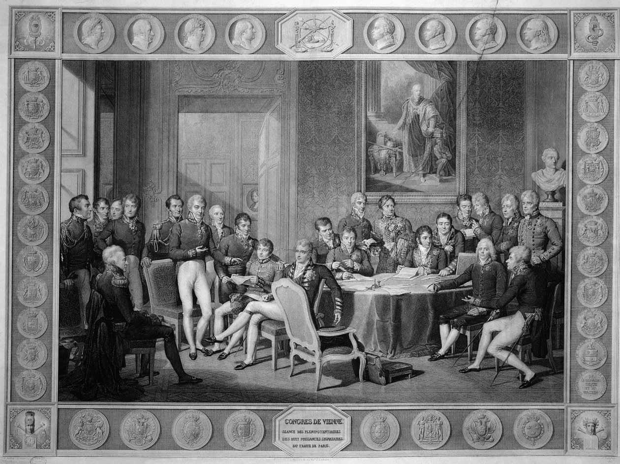 مؤتمر فيينا ، 1814-15 (انظر أيضًا 79713) بواسطة جان بابتيست إيسابي