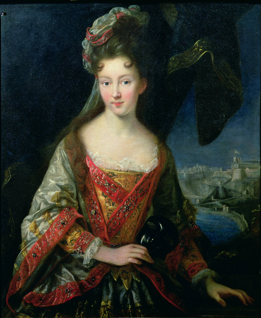 صورة لويز هيبوليت (1687-1731) ، أميرة موناكو بواسطة جان بابتيست فان لو