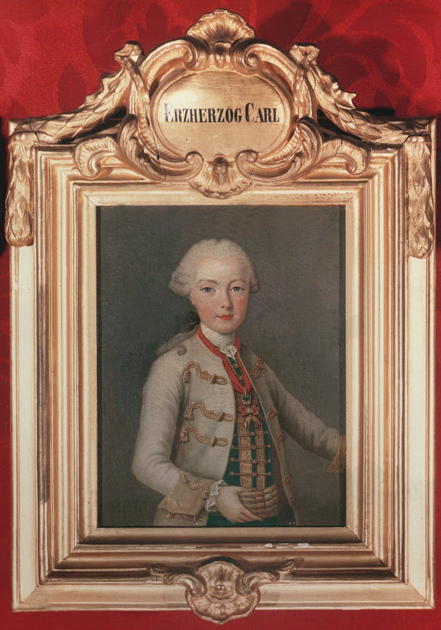الأرشيدوق كارل جوزيف (1745-61) نجل الإمبراطور فرانسيس الأول (1708-65) والإمبراطورة ماريا تيريزا من النمسا (1717-80) 1762 بواسطة جان اتيان ليوتارد