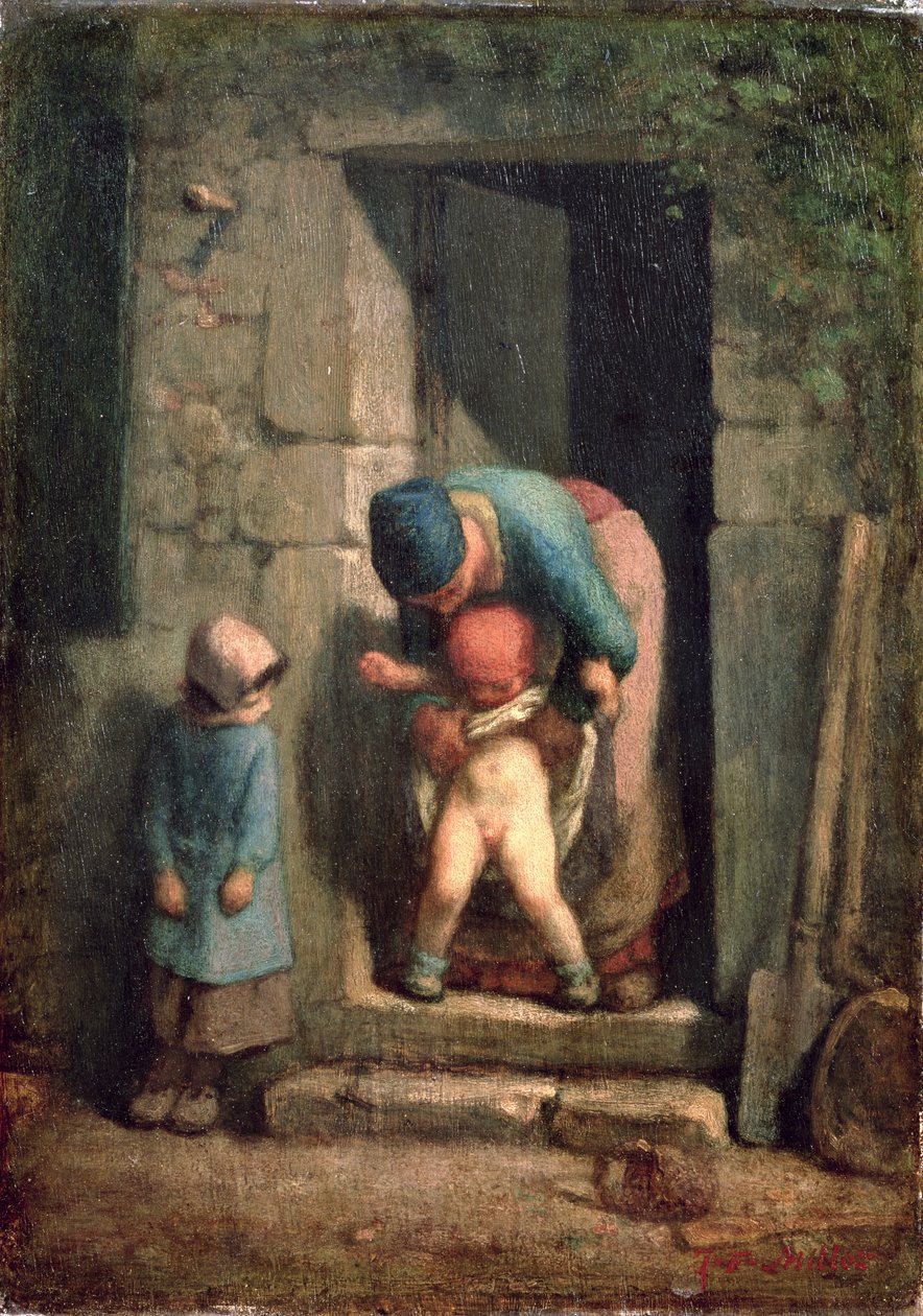 رعاية الأمومة ، 1855-57 بواسطة جان فرانسوا ميلت