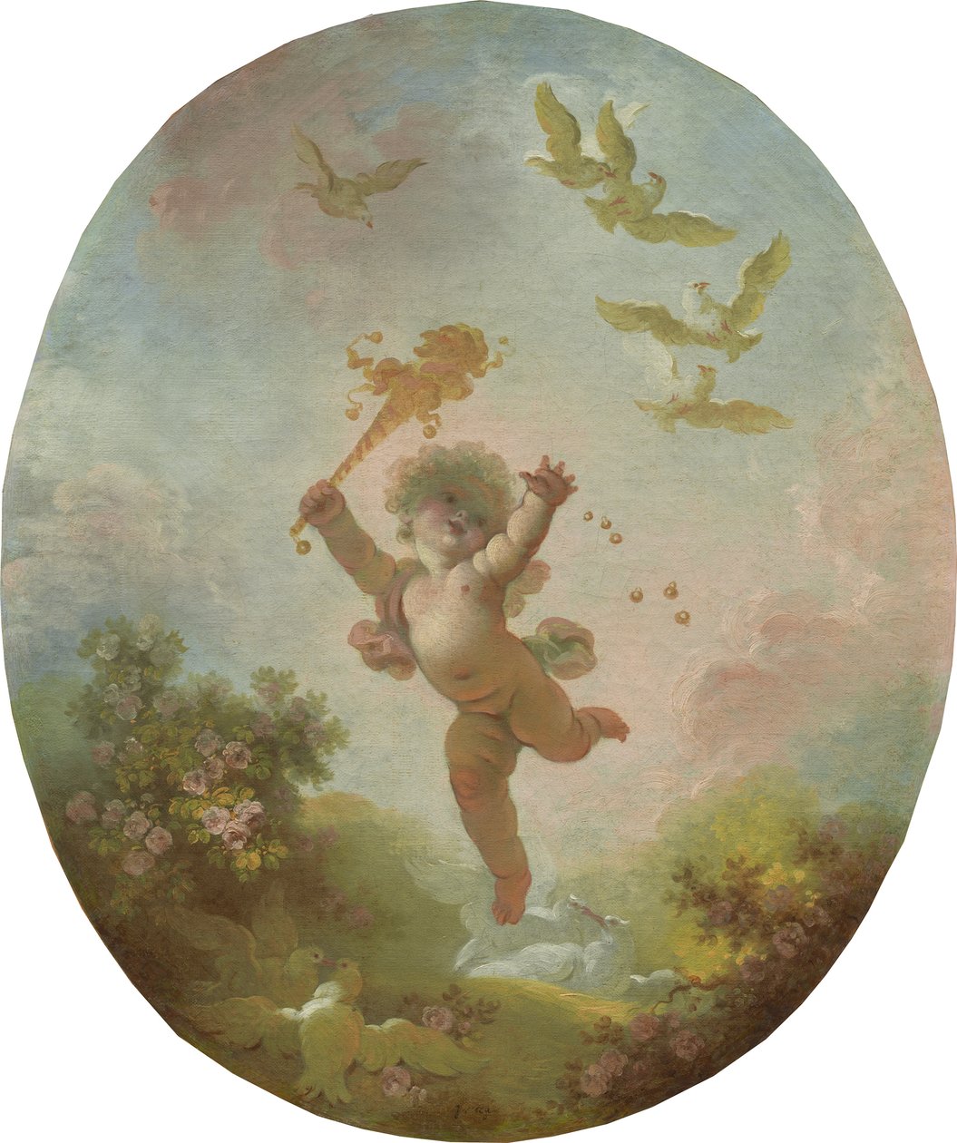 الحب كالحمق ، ج 1777-76 بواسطة جان هونوري فراجونارد