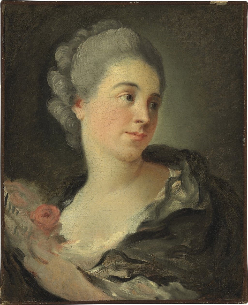 صورة لماري تيريز كولومب - لوحة لجين أونوري فراجونارد (1732-1806) ، زيت على قماش ، 49 × 40 سم - (صورة ماري تيريز كولومب ، زيت على قماش لجين أونوري فراجونارد) - مجموعة خاصة بواسطة جان هونوري فراجونارد