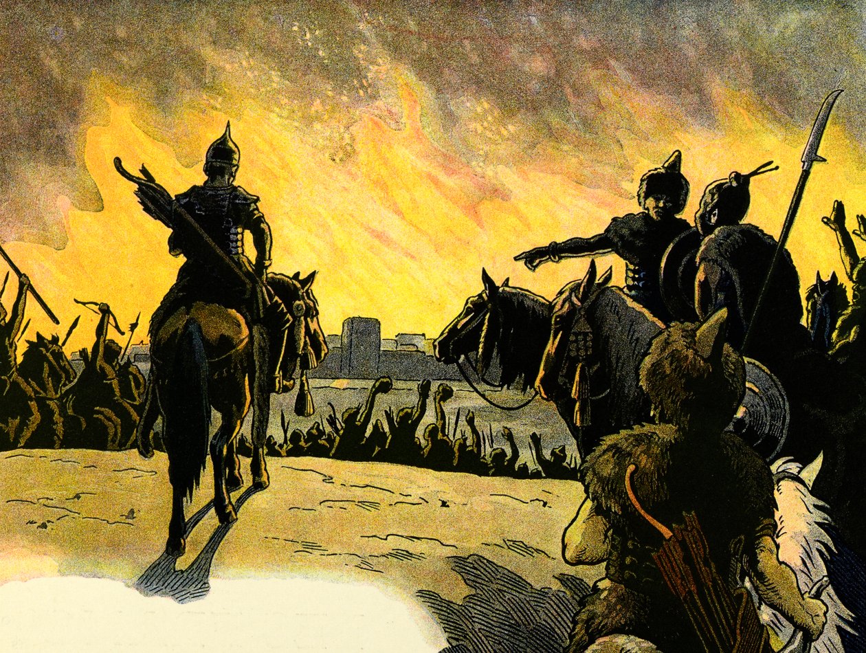 قصة الألزاس تحكي للأطفال. ليه هون بواسطة جان جاك (1873 1951) والتز