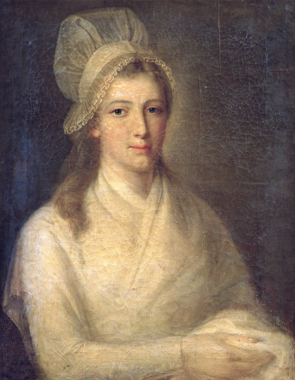 شارلوت كورداي (1768-1793) (زيت على قماش) بواسطة جان جاك هاور