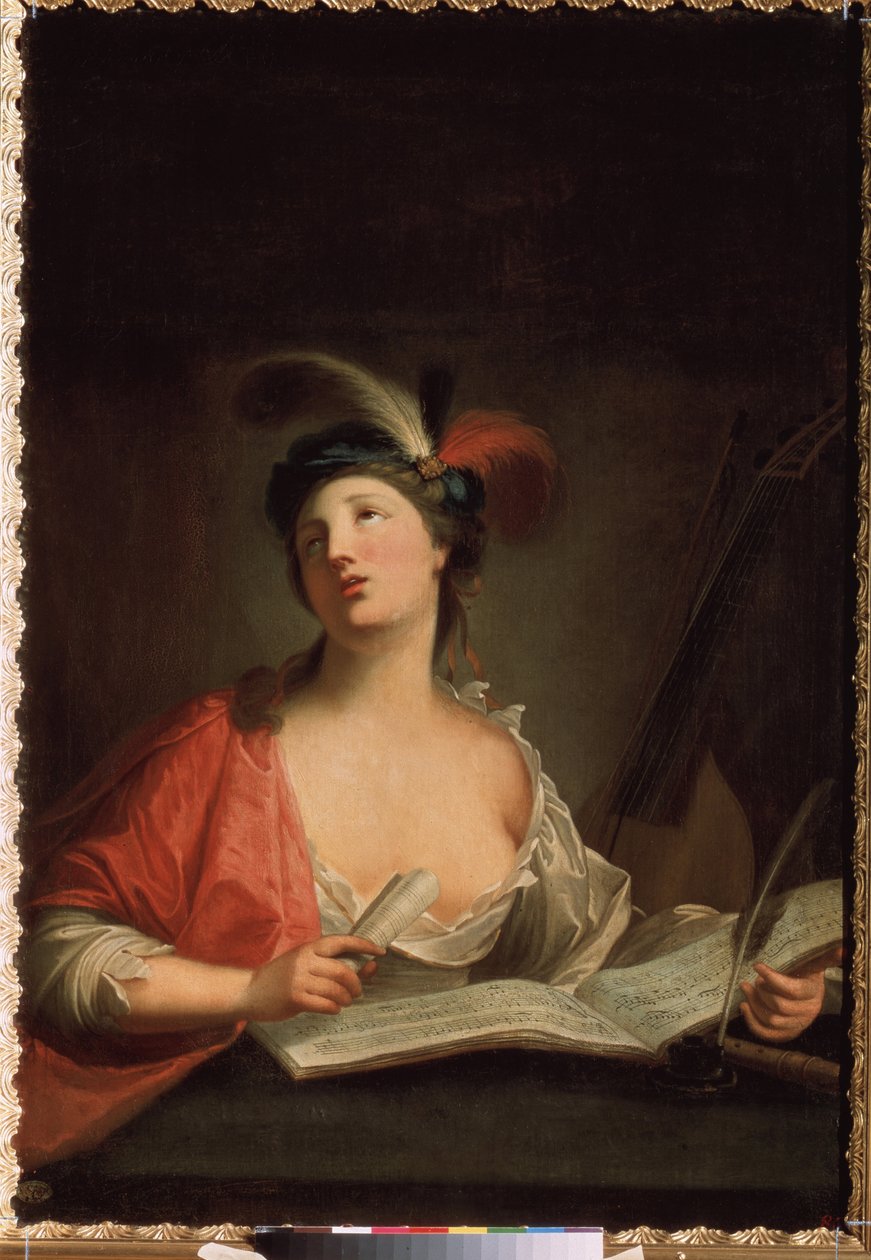 رمزية الموسيقى (رمزية الموسيقى). رسم جان مارك ناتير (جان مارك ناتير بواسطة جان مارك ناتييه