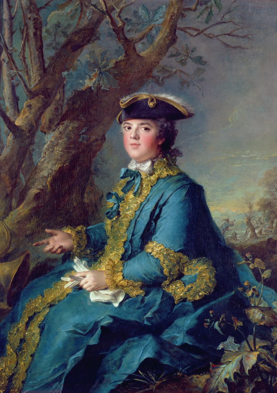 لويز إليزابيث دي فرانس (1729-59) إنفانتا من إسبانيا ، ثم دوقة بارما بواسطة جان مارك ناتييه