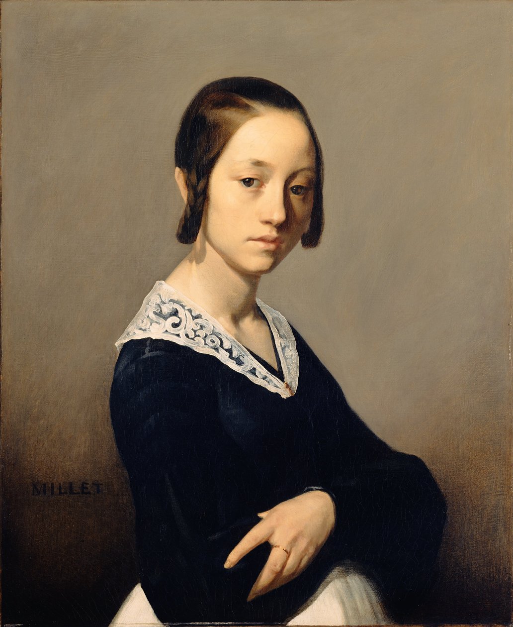 Louise-Antoinette Feuardent بواسطة جان فرانسوا ميلت
