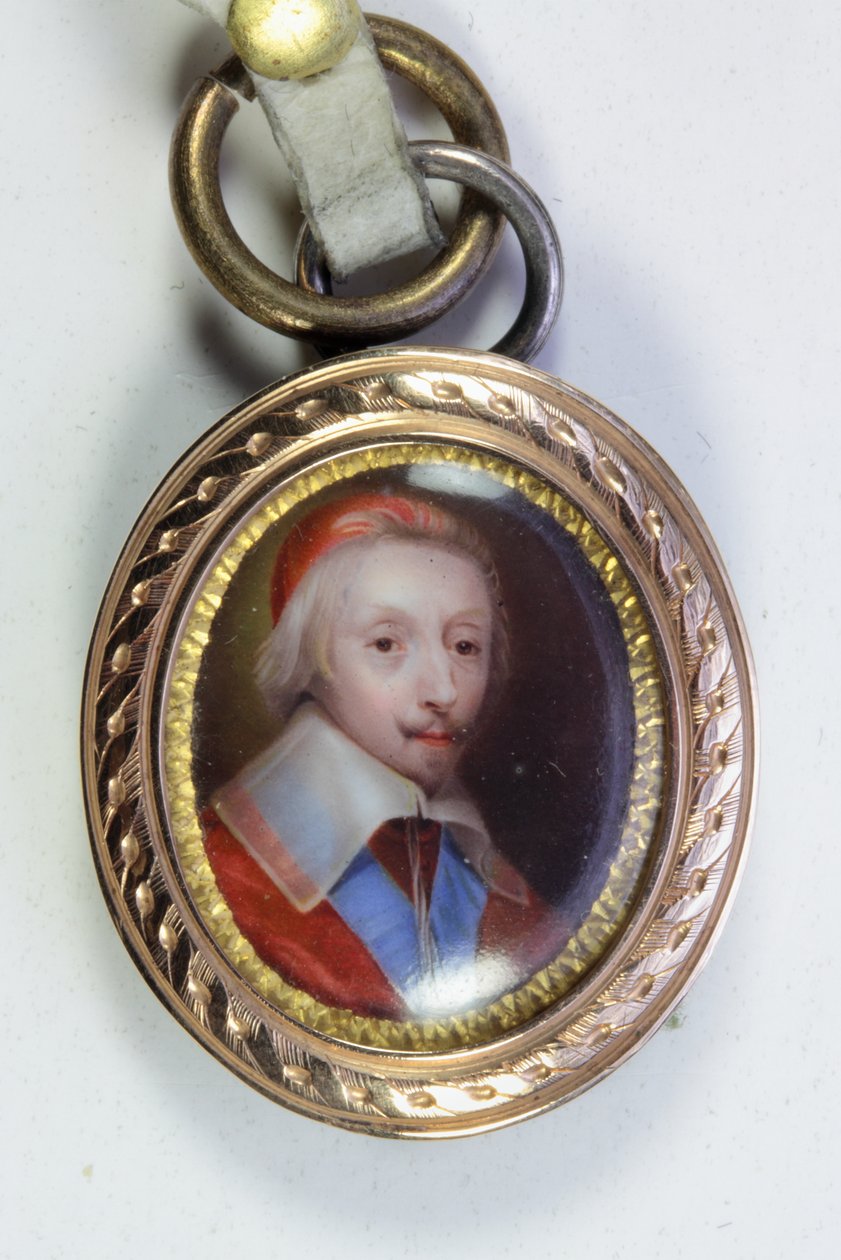 Armand-Jean Du Plessis, Cardinal, Duc De Richelieu (enamel) بواسطة جان (مدرسة) بيتيت