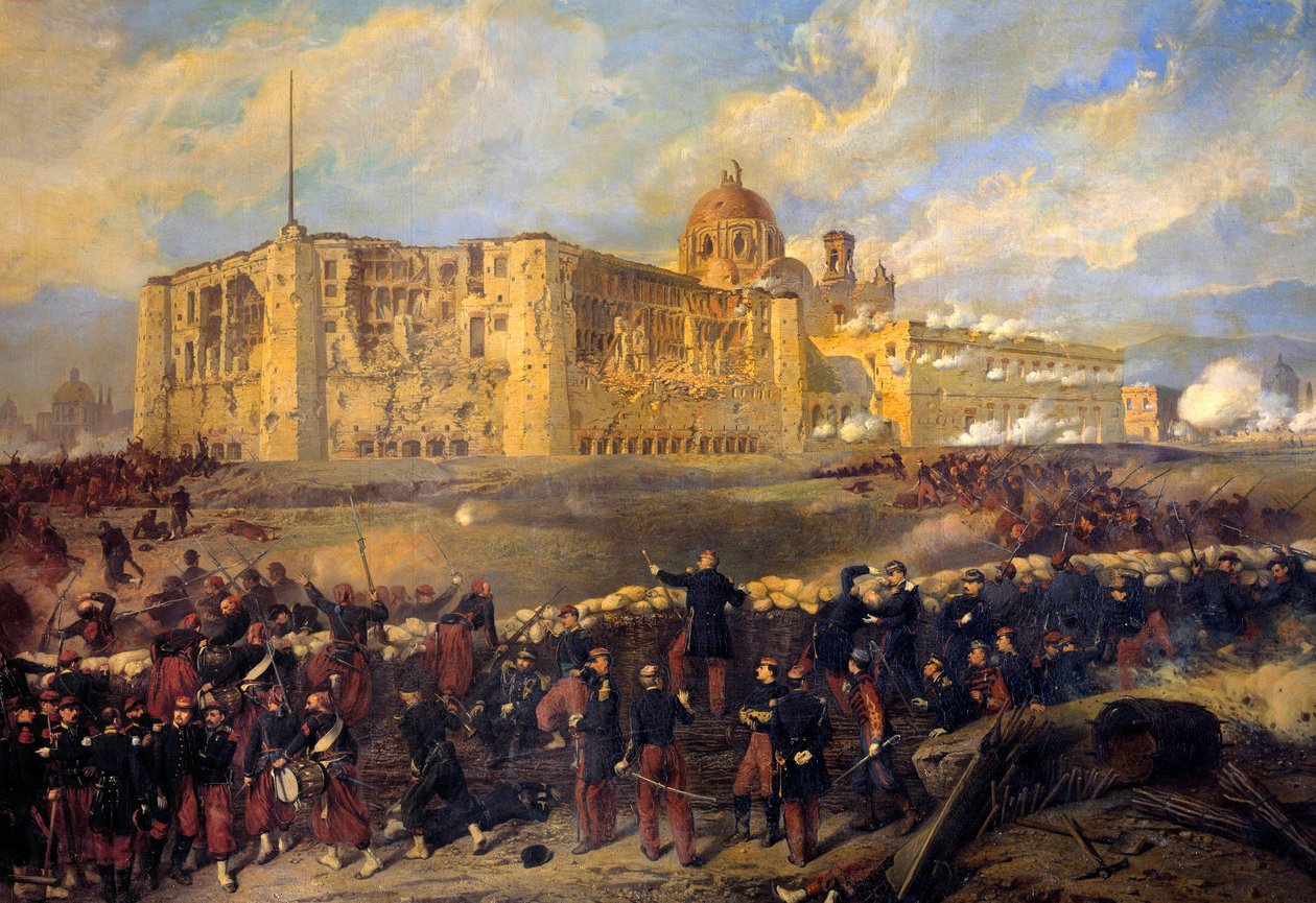 بعثة من المكسيك (1861-1867): "" الجنرال فرانسوا أشيل بازين (فرانسوا-أشيل بواسطة جان أدولف بوس