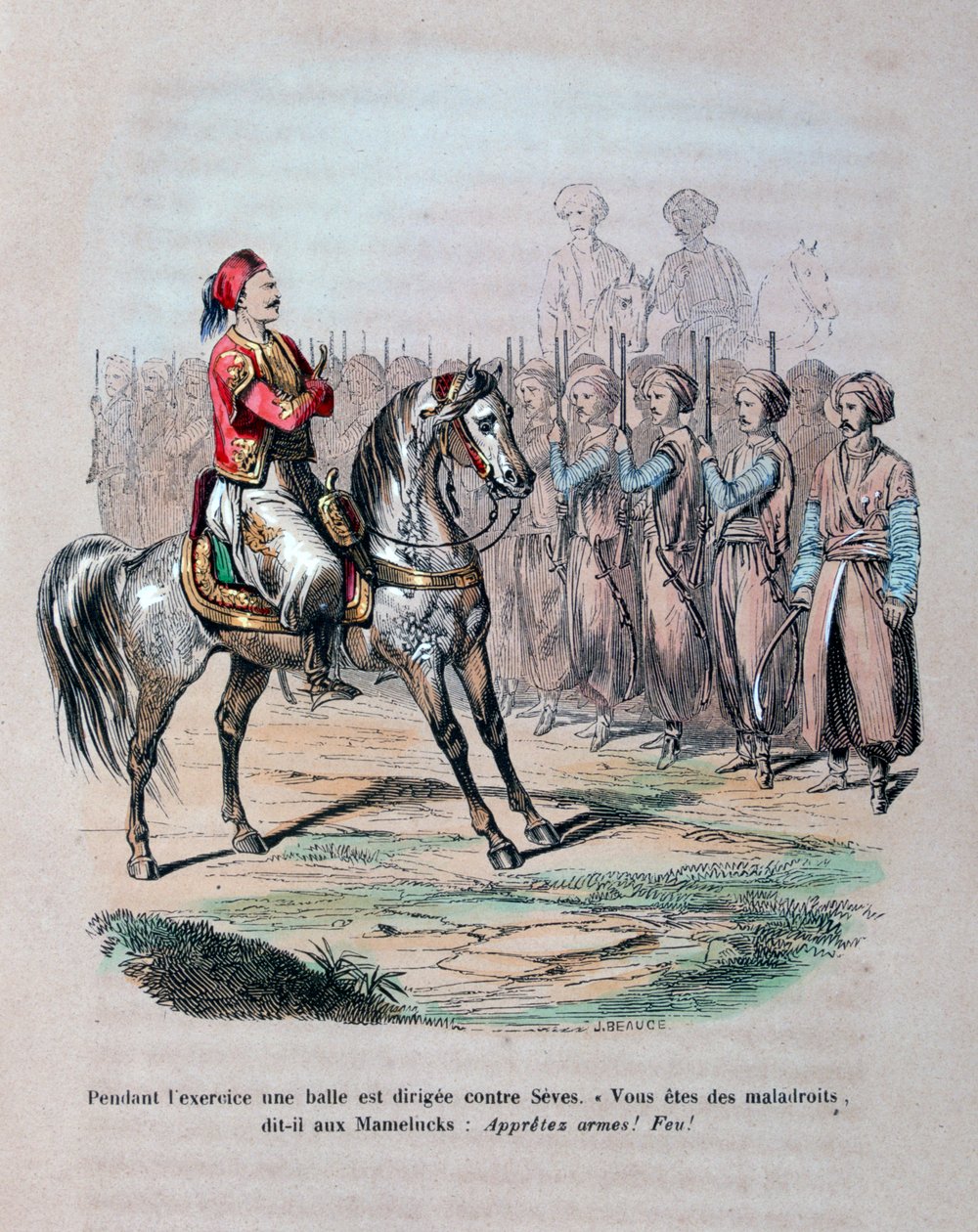 سليمان باشا 1847 بواسطة جان أدولف بوس