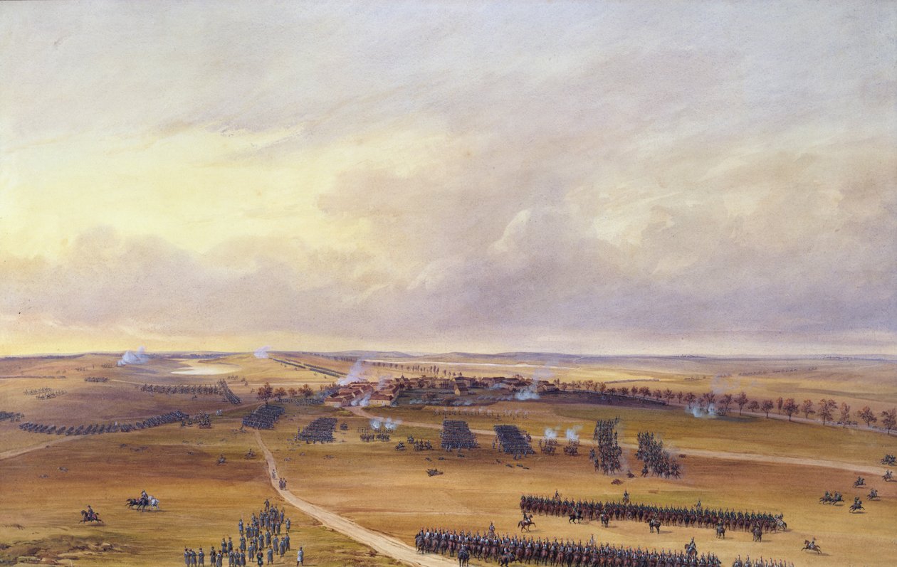 معركة Champaubert ، 10 فبراير 1814 ، 1849 (مرحاض على ورق) بواسطة حصن جان انطوان سمعان