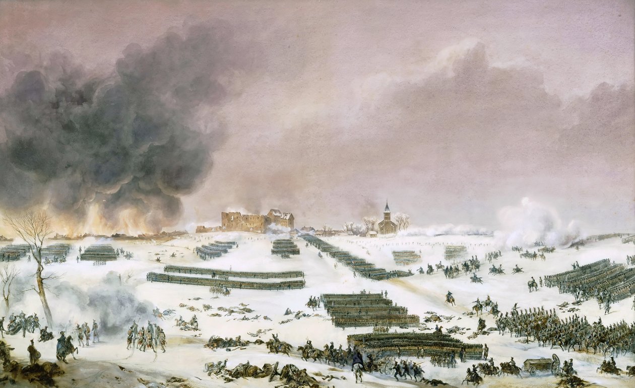 معركة Preussisch-Eylau في 7 فبراير 1807 بواسطة حصن جان انطوان سمعان