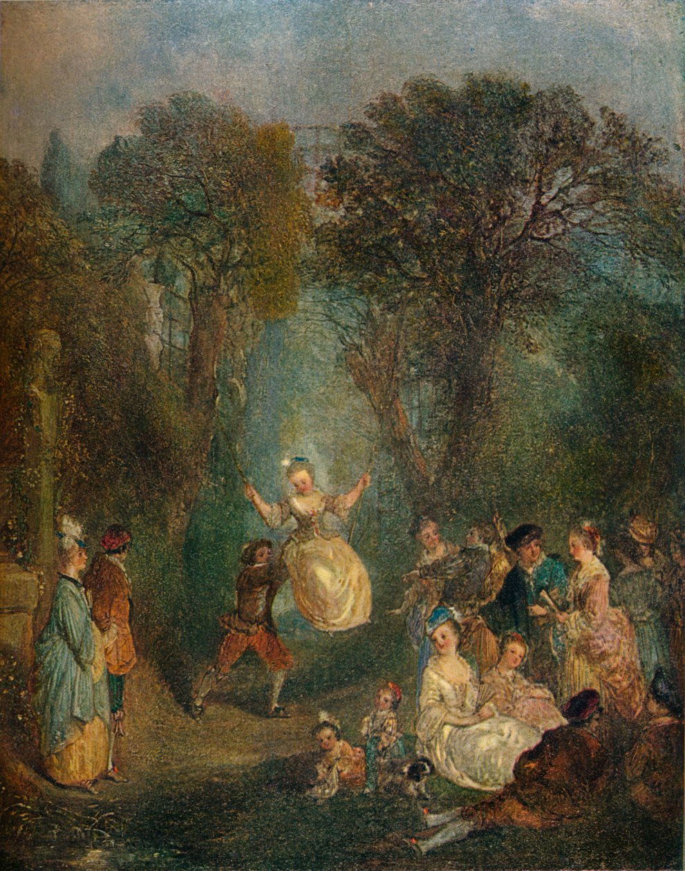ليسكاربوليت ، c1710 بواسطة جان أنطوان واتو