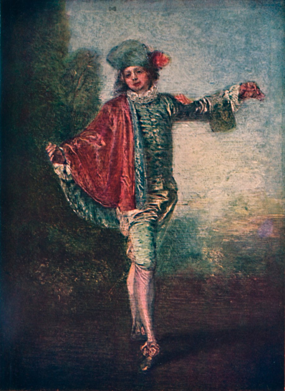 LIndifferent، c1717، 1911 بواسطة جان أنطوان واتو