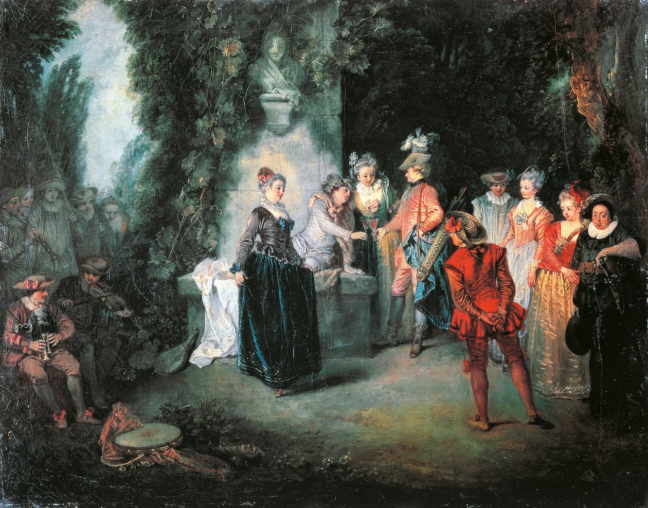 الحب في المسرح الفرنسي لجان أنطوان واتو (1684-1721) بواسطة جان أنطوان واتو
