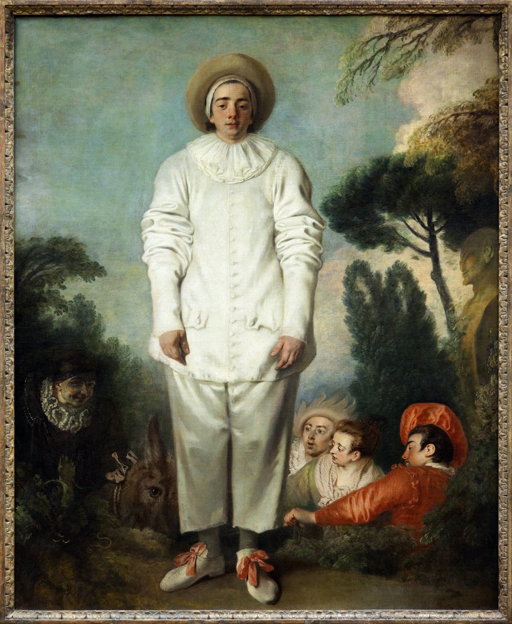 Pierrot ، المعروف سابقًا باسم Gilles (زيت على قماش) بواسطة جان أنطوان واتو
