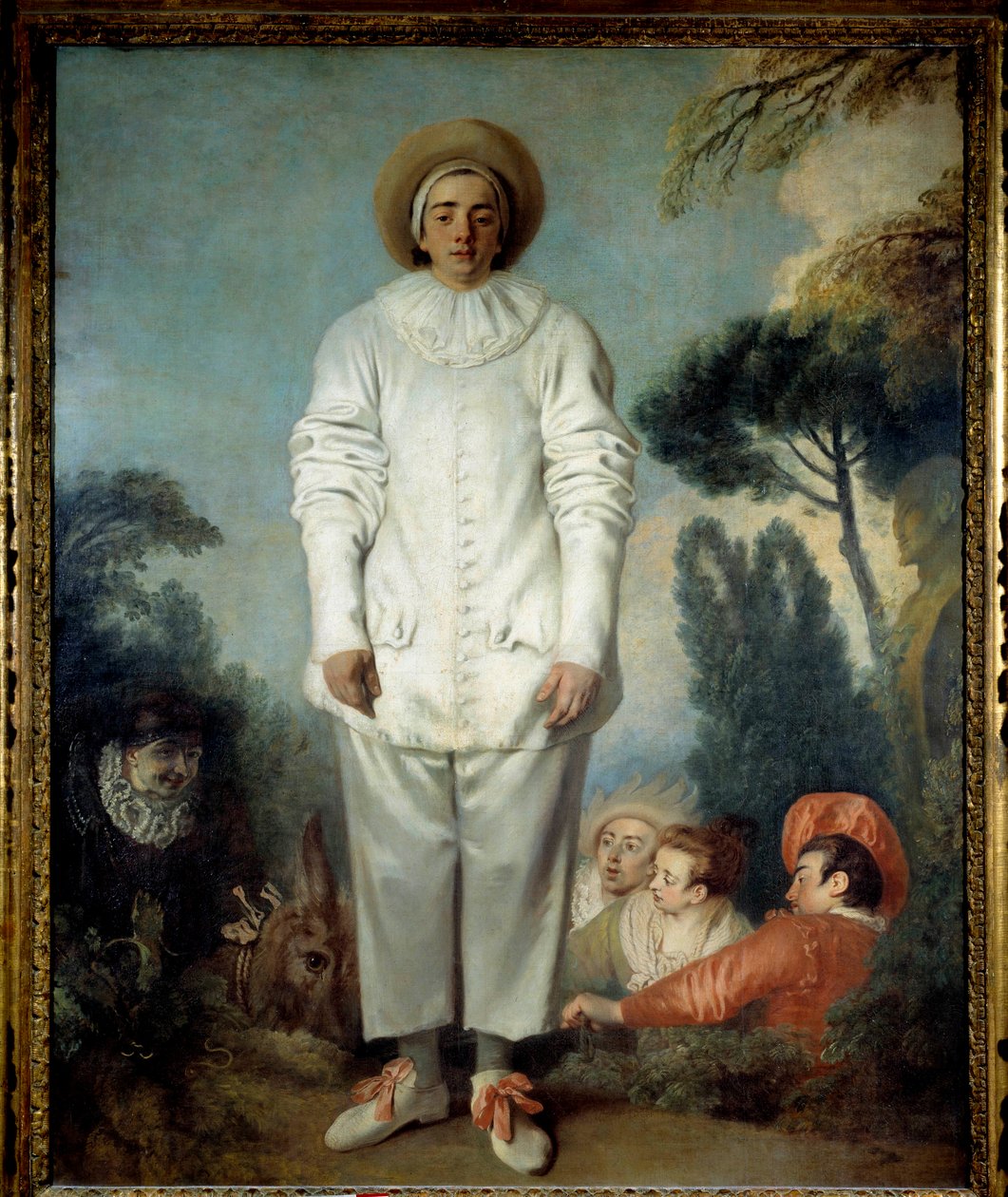 Pierrot, once called Gilles. (Pedrolino in the Commedia dell