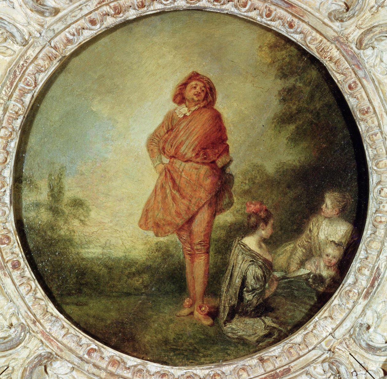 الرجل الفخور ، 1715 بواسطة جان أنطوان واتو