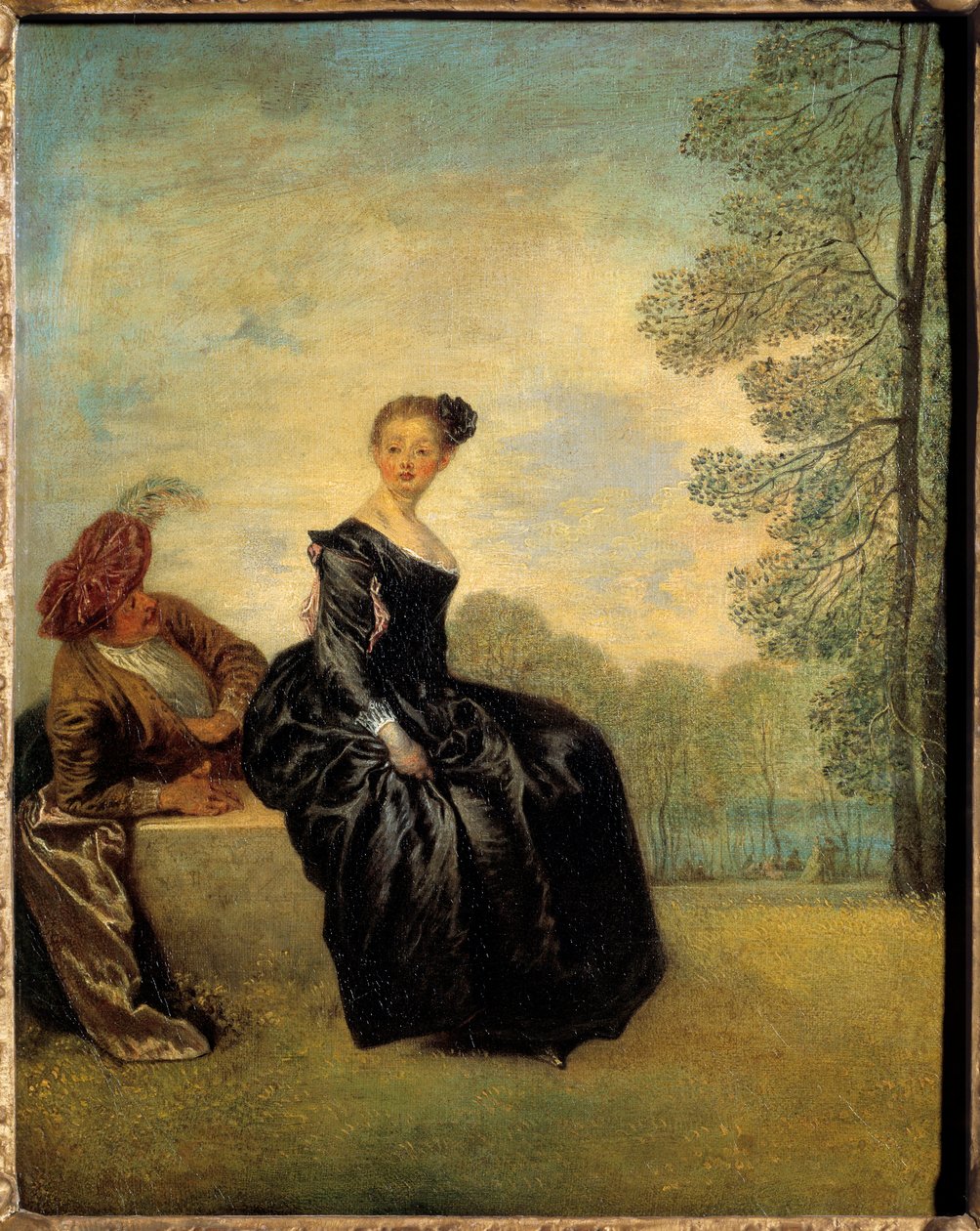 البودي. لوحة جان أنطوان واتو (1684-1721) بواسطة جان أنطوان واتو
