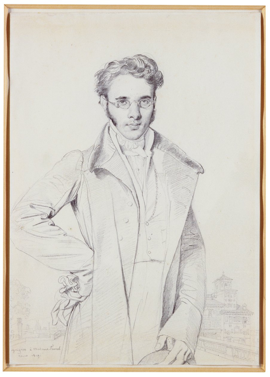 André-Benoreat Barreau، dit Taurel، 1819 بواسطة جان أوغست دومينيك إنجرس