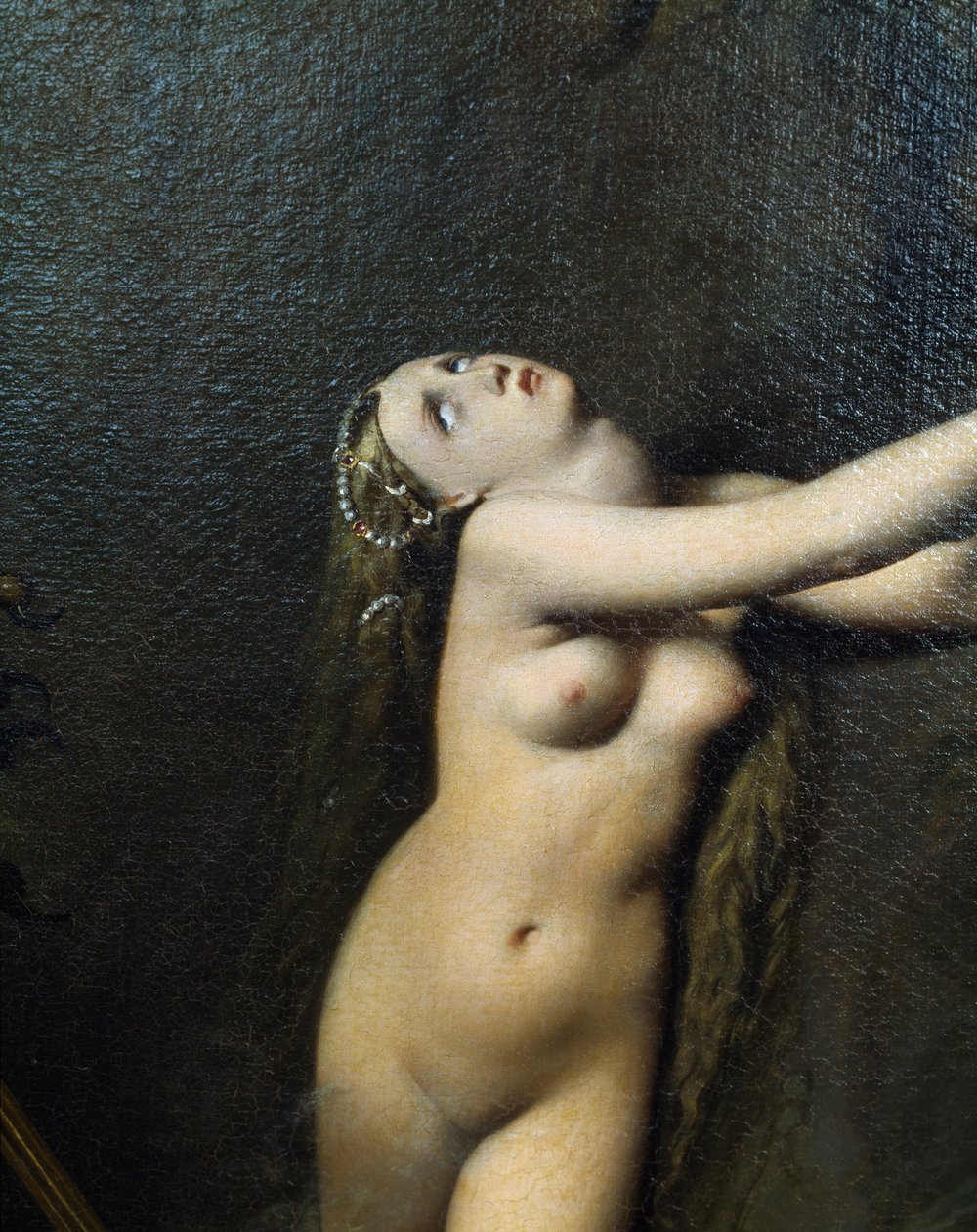 Figure Angelica, detail by Roger free Angelica بواسطة جان أوغست دومينيك إنجرس