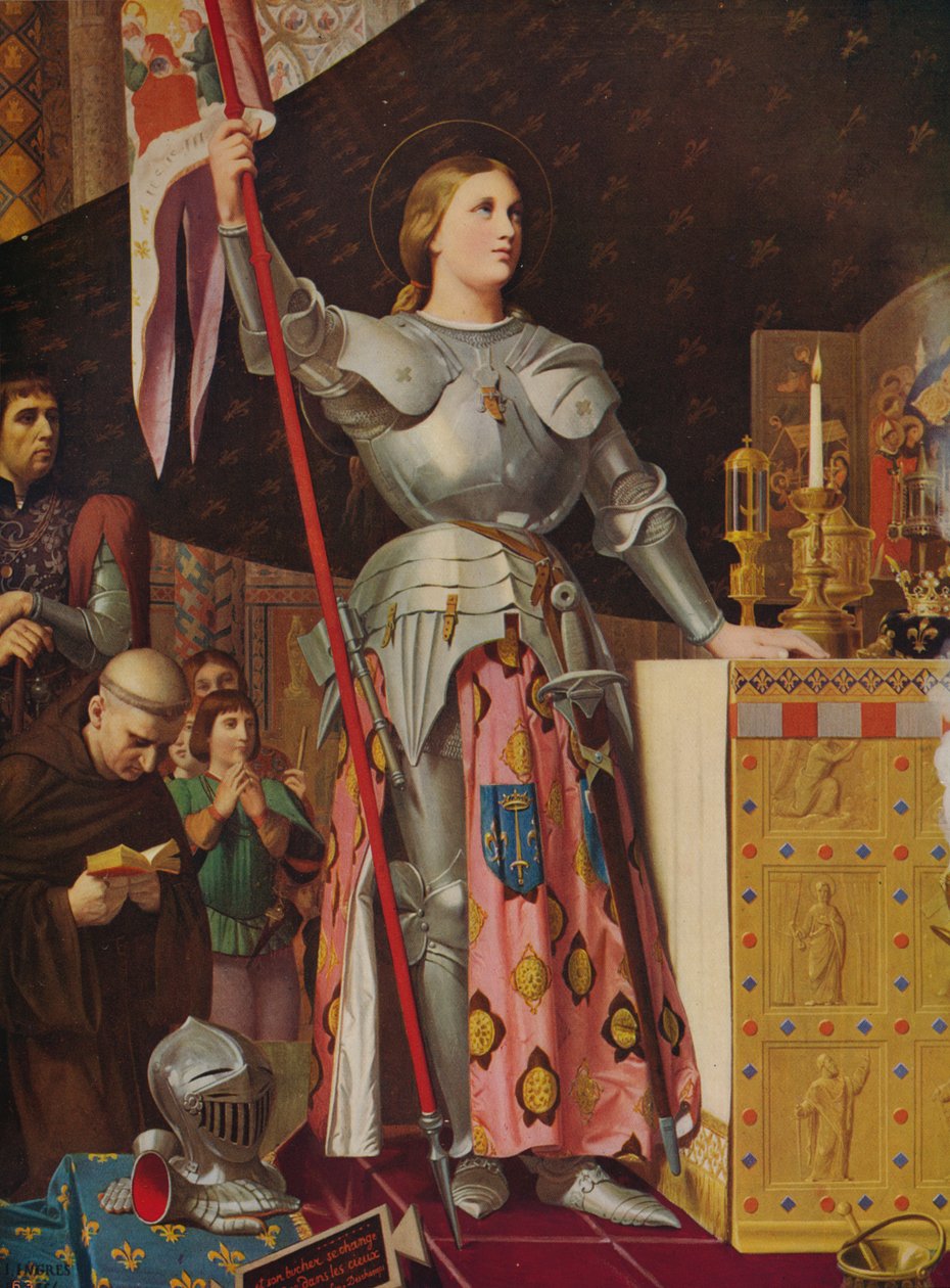 جان دارك ، 1854 ، c1915 بواسطة جان أوغست دومينيك إنجرس