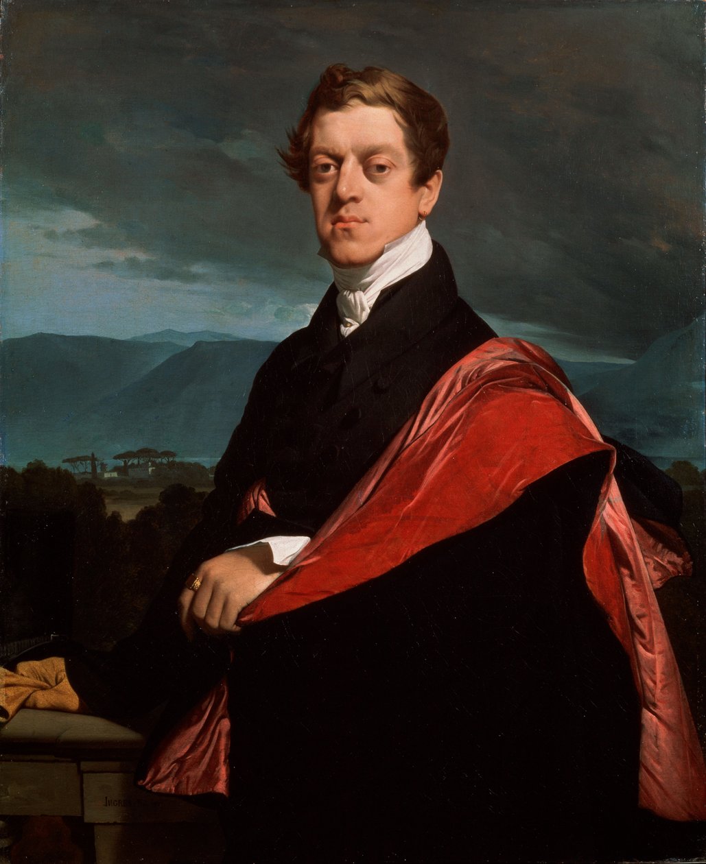 صورة للكونت نيكولاي دي جوريف ، 1792-1867 ، 1821. بواسطة جان أوغست دومينيك إنجرس