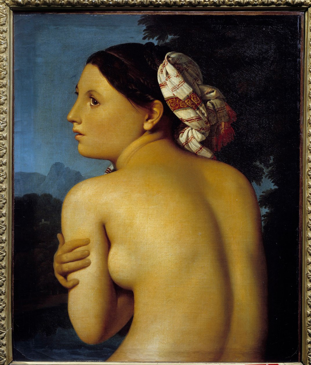 المستحم. لوحة لجين أوغست دومينيك إنجرس (1780-1867) بواسطة جان أوغست دومينيك إنجرس