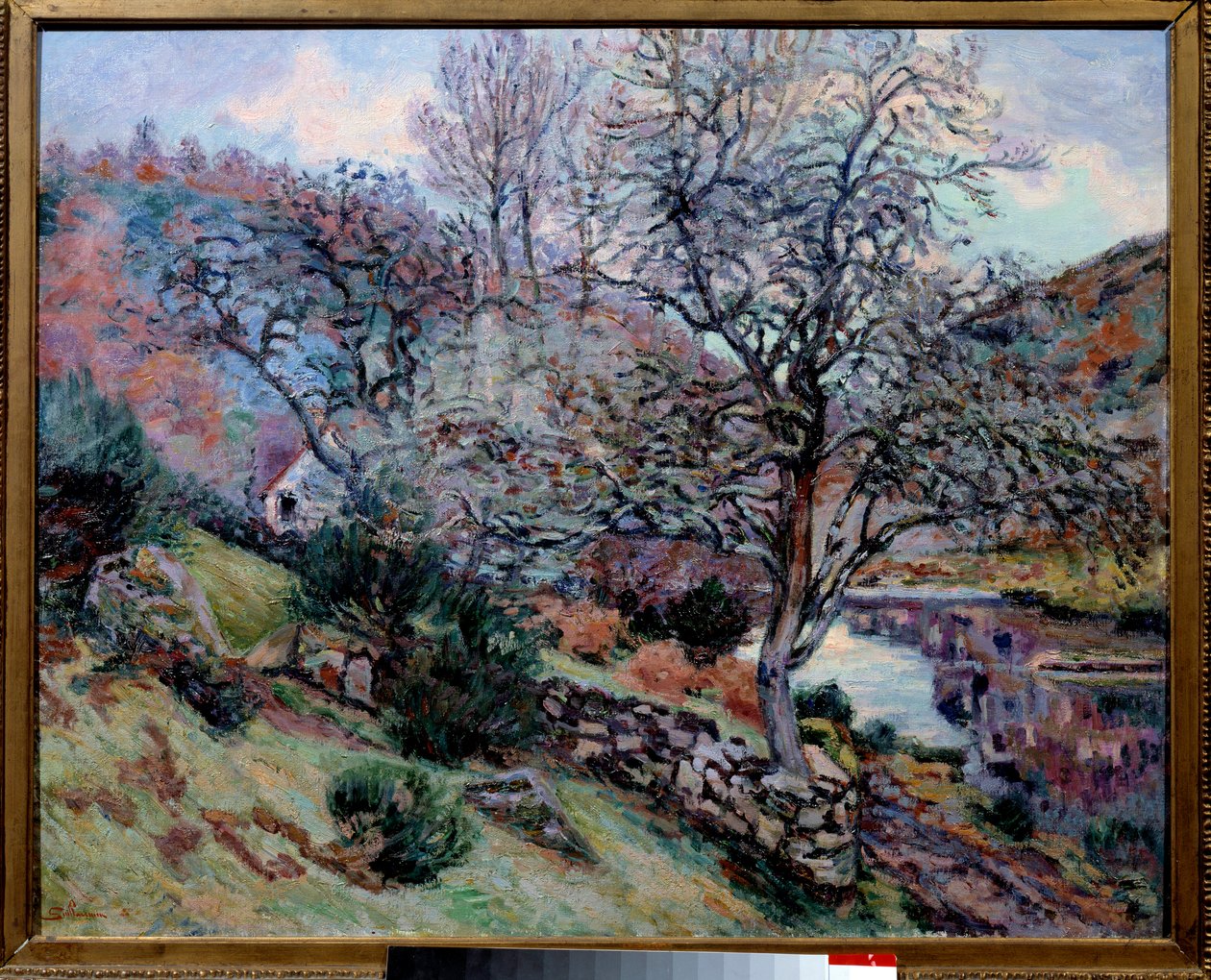 كروزان ، صخرة صدى لوحة رسمها جان بابتيست أرماند (1841-1927) القرن التاسع عشر بايون ميوزيز بونات بواسطة جان بابتيست أرماند جيومين