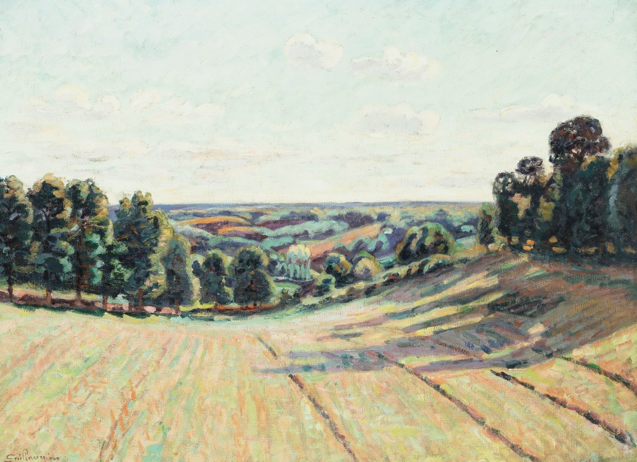 المناظر الطبيعية الجبلية في La Creuse ، c.1900 بواسطة جان بابتيست أرماند جيومين