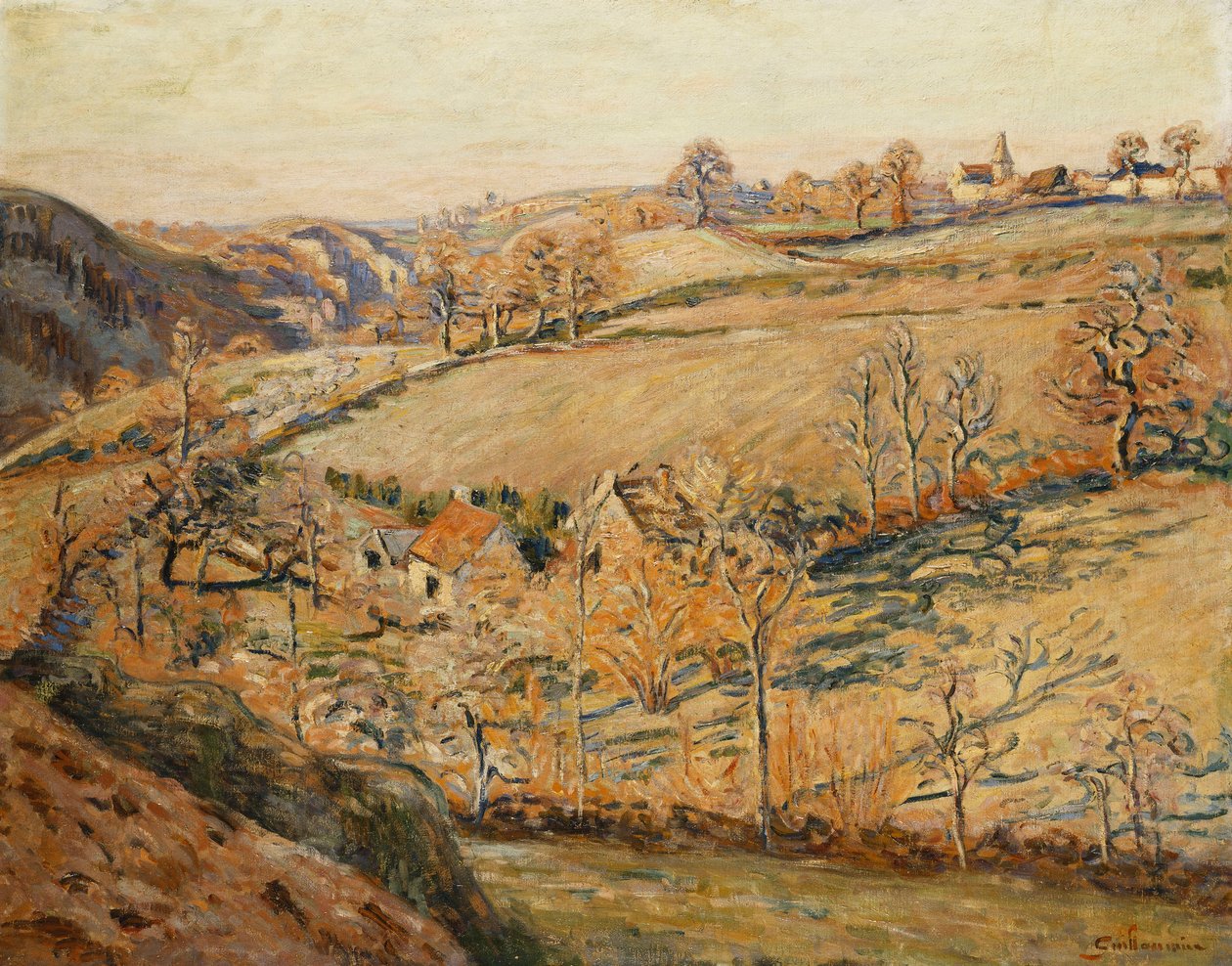La Solitude a Crozant ، ج .1895 بواسطة جان بابتيست أرماند جيومين