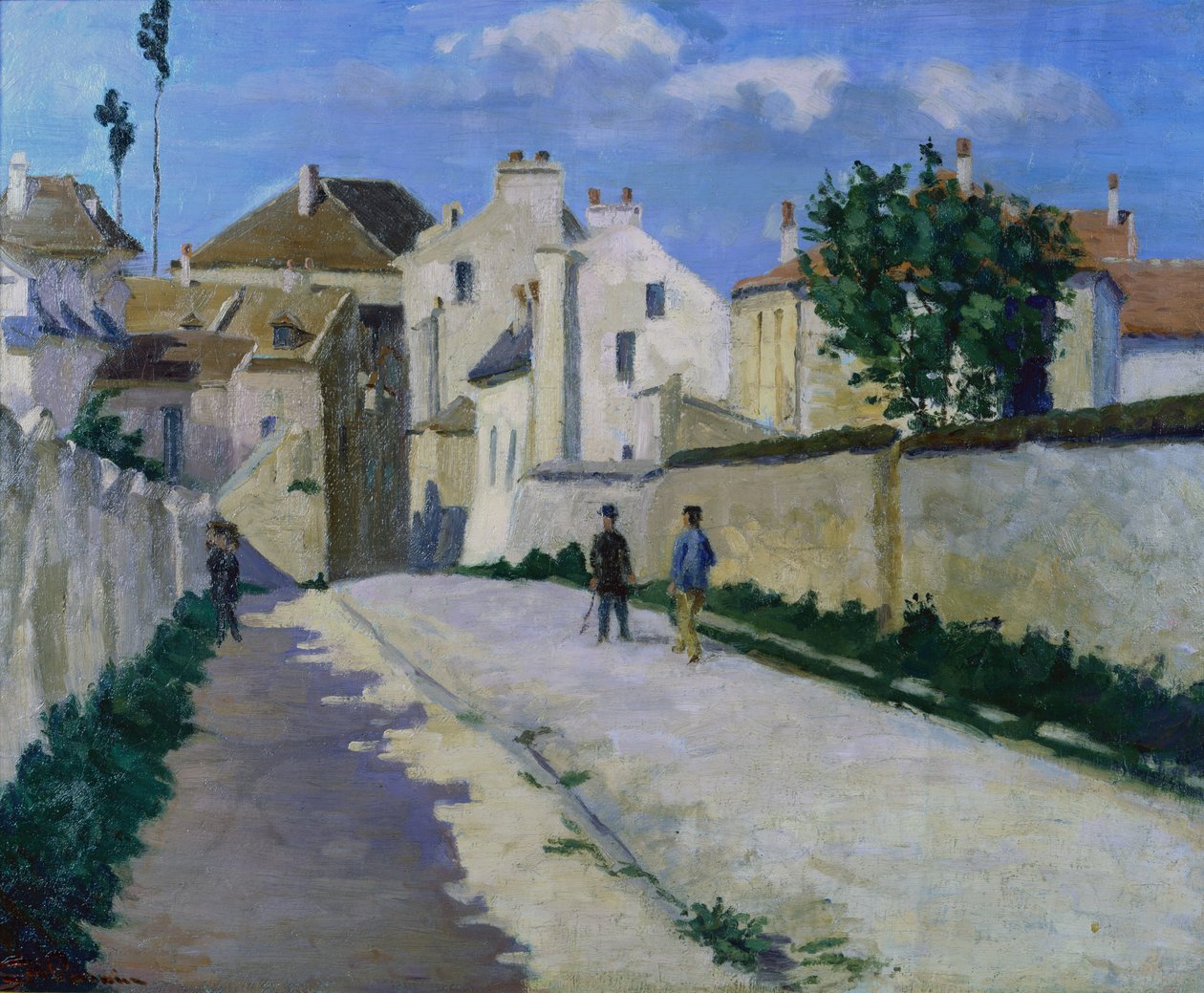 Rue de Clamart at Vanves ، حوالي 1873 (زيت على قماش) بواسطة جان بابتيست أرماند جيومين