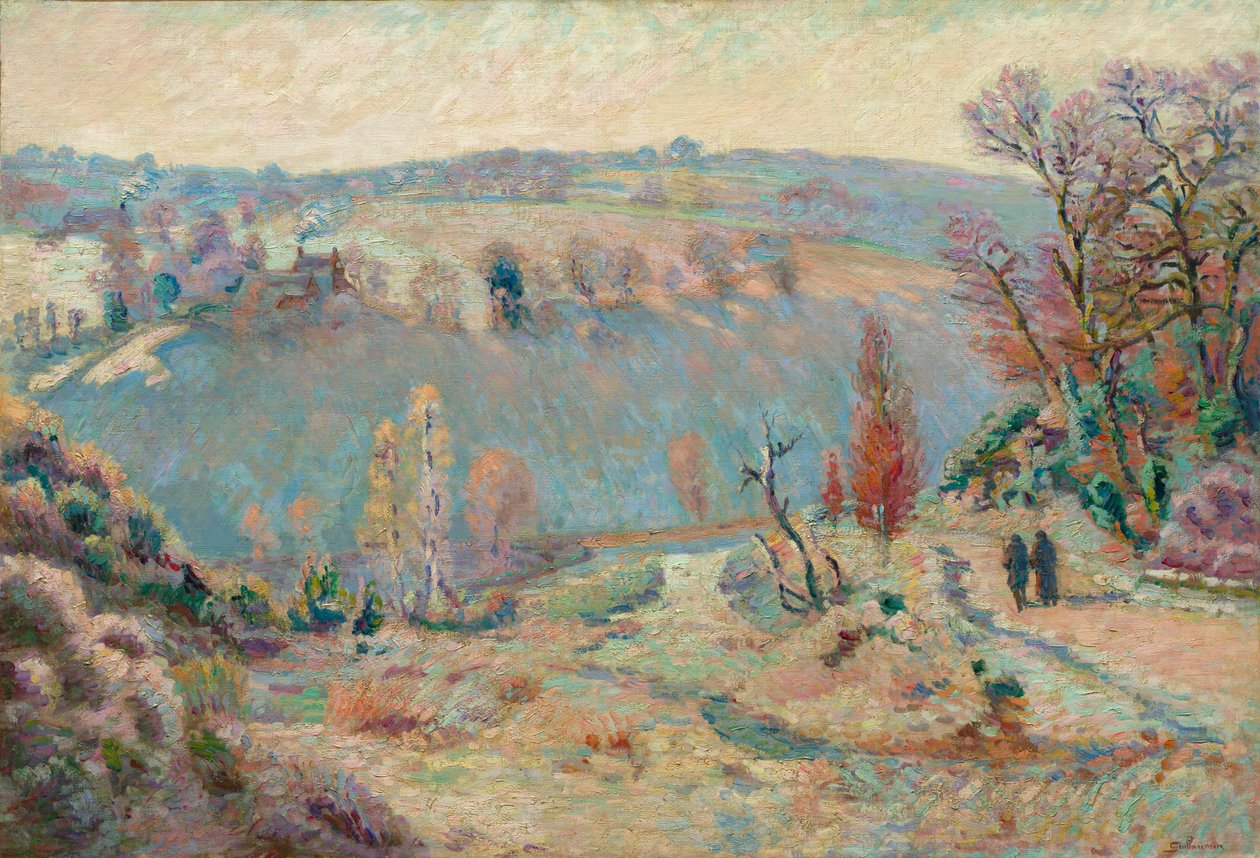 وادي سيديل في بونت شارود: وايت فروست ، c.1903-1911. بواسطة جان بابتيست أرماند جيومين