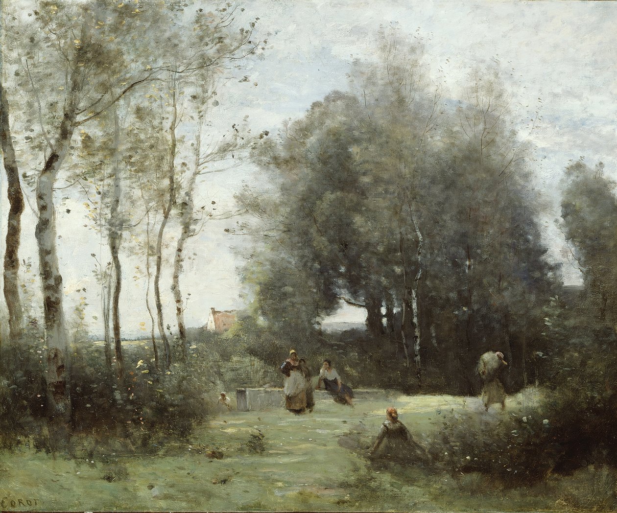 Arleux-Palluel ، جسر تريستس 187172. بواسطة جان بابتيست كميل كوروت