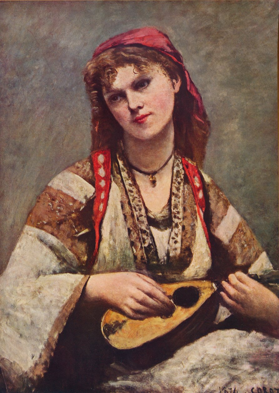 كريستين نيلسون ، 1874 1935 بواسطة جان بابتيست كميل كوروت