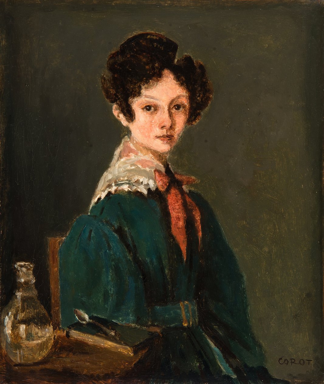 السيدة Lemaistre ، née Blanche Sennegon ، ابنة أخت Corot (Mme Lemaistre ، née Blanche Sennegon ، ابنة شقيق Corot) بواسطة جان بابتيست كميل كوروت