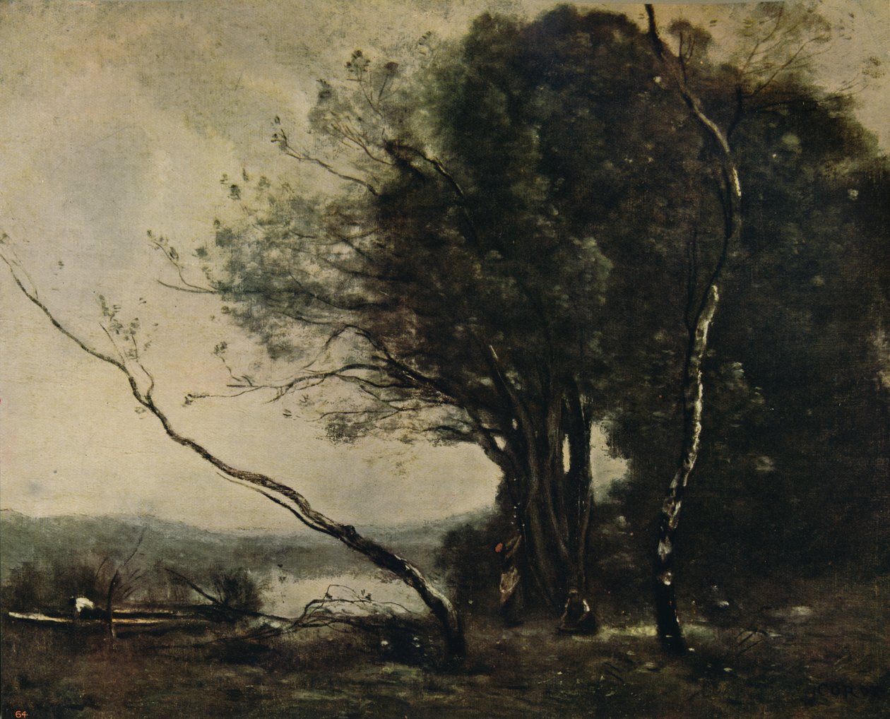شجرة بنت ، 1855-1860 ، c1915 بواسطة جان بابتيست كميل كوروت