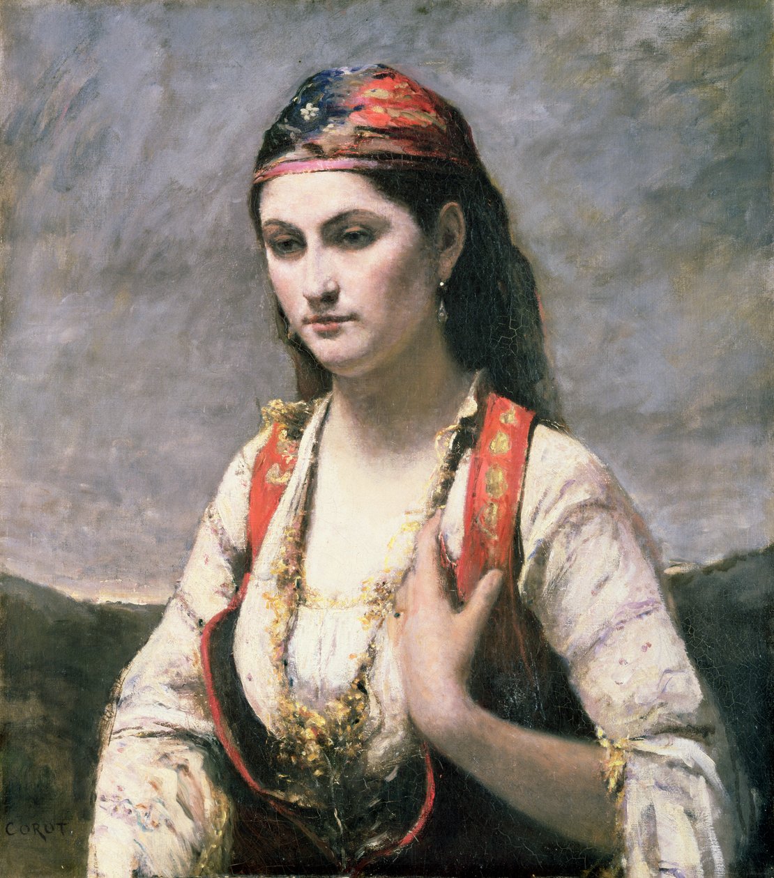 شابة ألبانو ، 1872 بواسطة جان بابتيست كميل كوروت