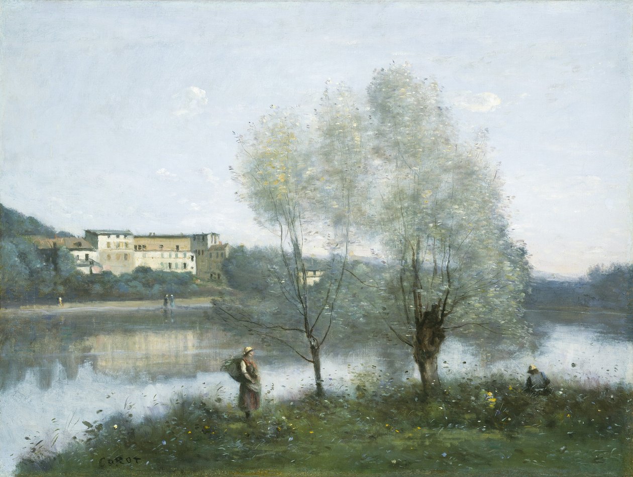 فيل دافراي ، ج. 1865. بواسطة جان بابتيست كميل كوروت