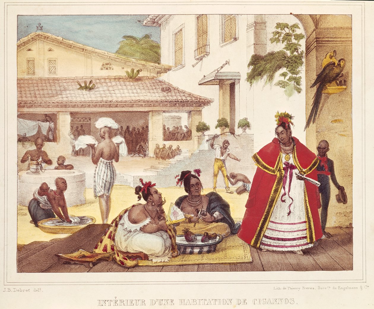 Interior of a gipsy
