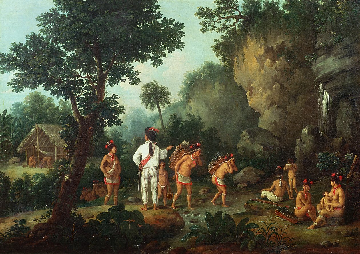 صائد العبيد، حوالي 1834-1839 (زيت على قماش) بواسطة جان بابتيست ديبرت