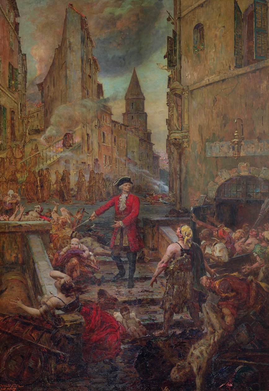 The Chevalier Roze on the Montee dAccoules ، مرسيليا بواسطة جان بابتيست دافود