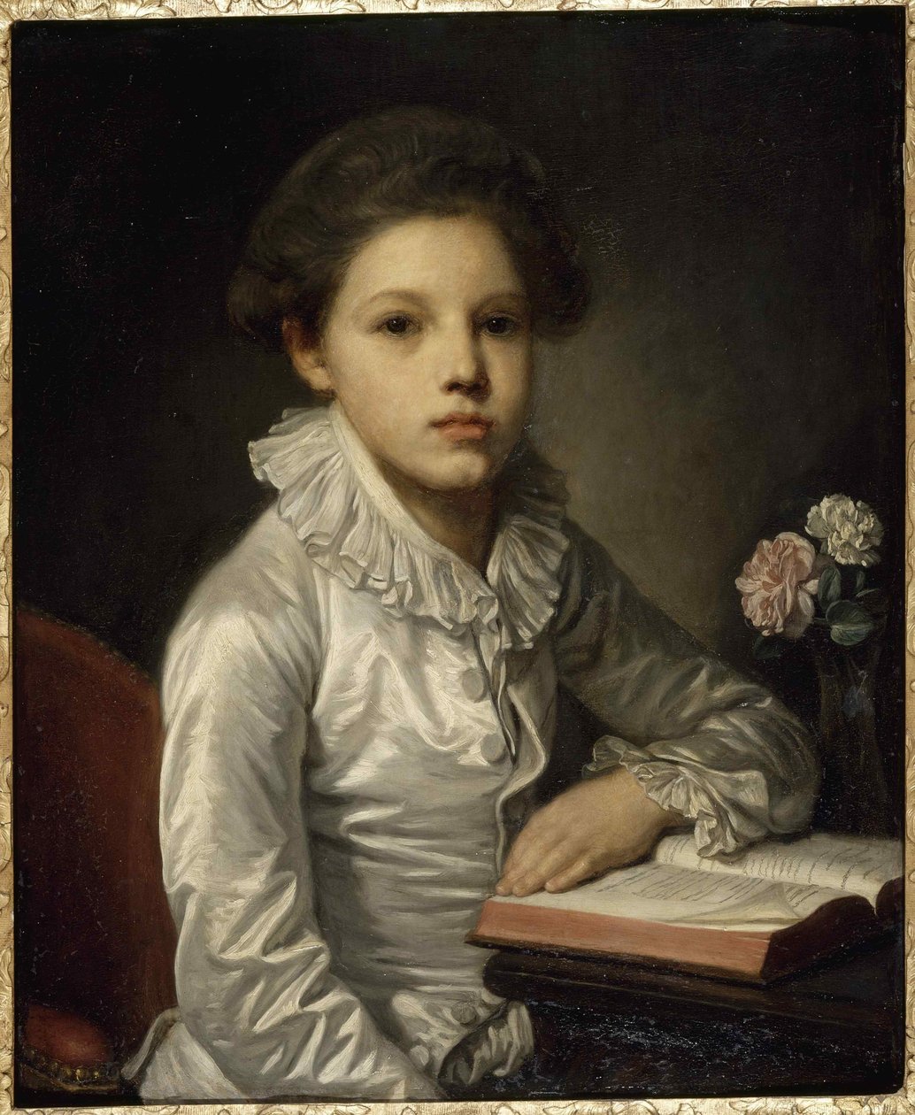 تشارلز إتيان دي بورغيفين فيالارت دي سان موريس 1772-1817 كطفل ، كاليفورنيا. 1783. بواسطة جان بابتيست غريوز