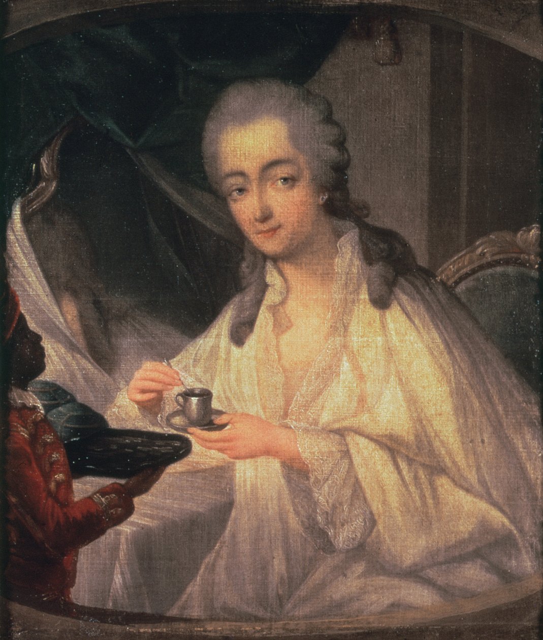 كونتيسة باري (1743-1793) بواسطة جان بابتيست غريوز