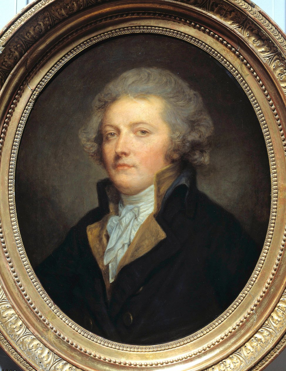 صورة لفيليب فابر ديجلانتين (1750-1794) كاتب وعضو في اتفاقية الرسم لجين بابتيست غريوز (1725-1805) في القرن الثامن عشر. خافت 0،60 x 0،49 م بواسطة جان بابتيست غريوز
